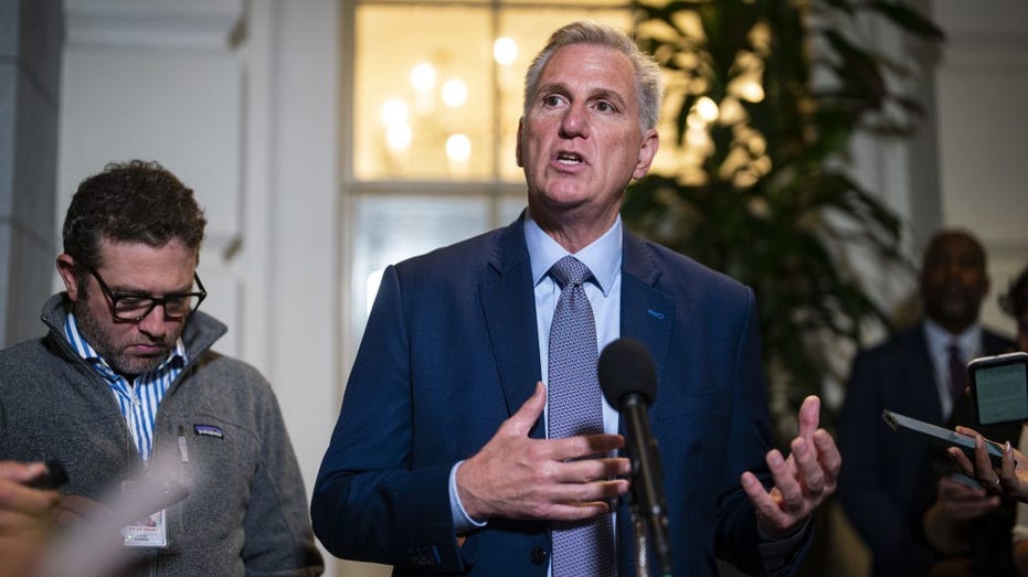 McCarthy unveils new plan to avoid shutdown at closed-door House GOP meeting