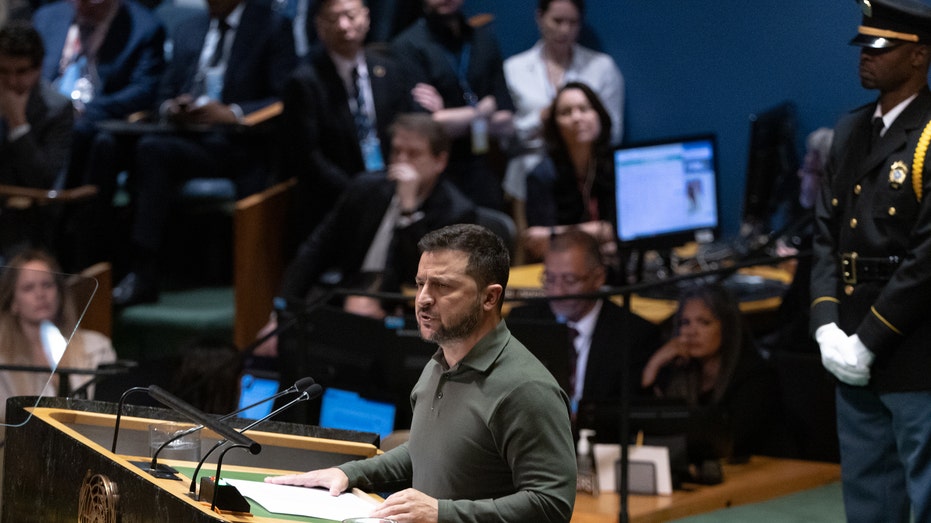 Zelenskyy accuses Russia of food supply blackmail, carrying out ‘genocide’ against Ukraine during UN speech