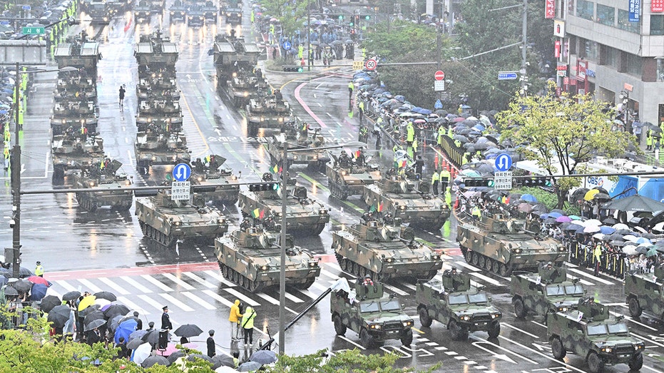 South Korea flexes military muscle with parade, issues dire warning about North’s nuclear pursuit