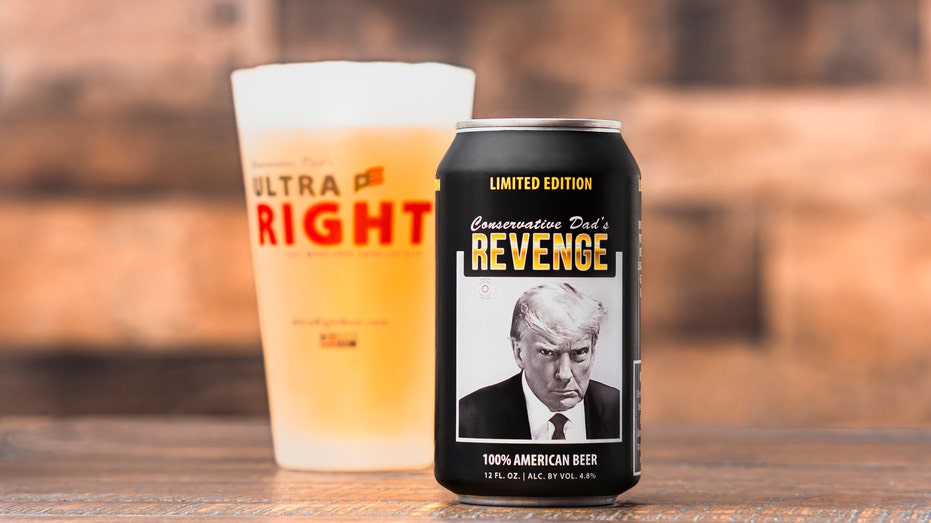 Ultra Right Beer vows to ‘fight the communists’ in Georgia with limited-edition can featuring Trump mugshot