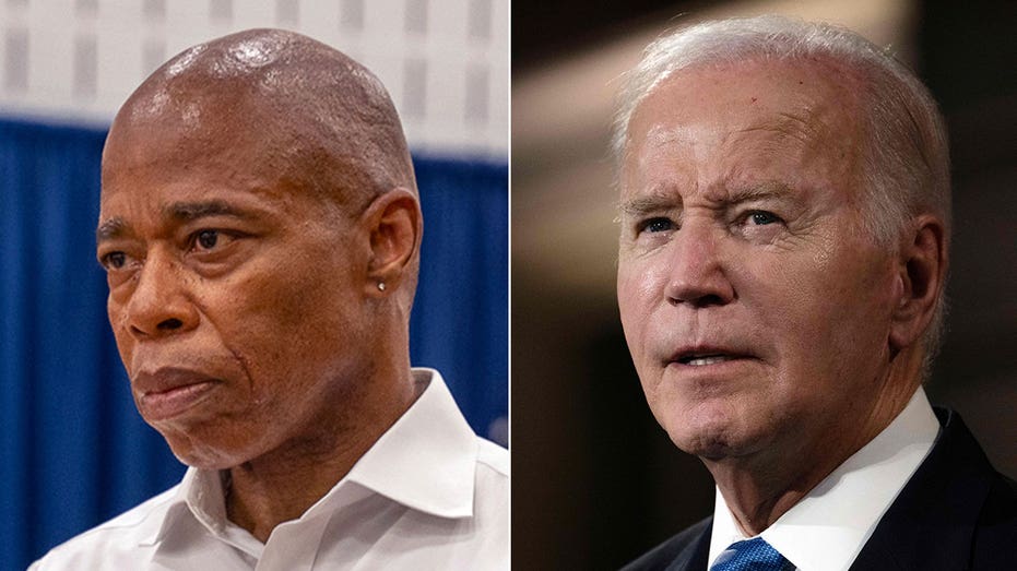 Eric Adams slams Biden for not meeting, ignoring migrant crisis on NYC visit: ‘Everybody knows where I am’