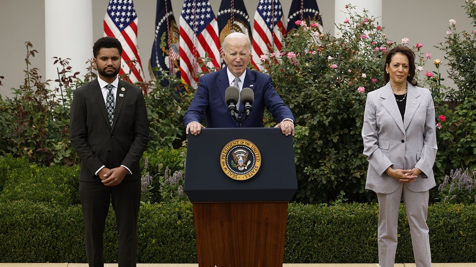 Biden announces the creation of first White House Office of Gun Violence Prevention to be led by Harris