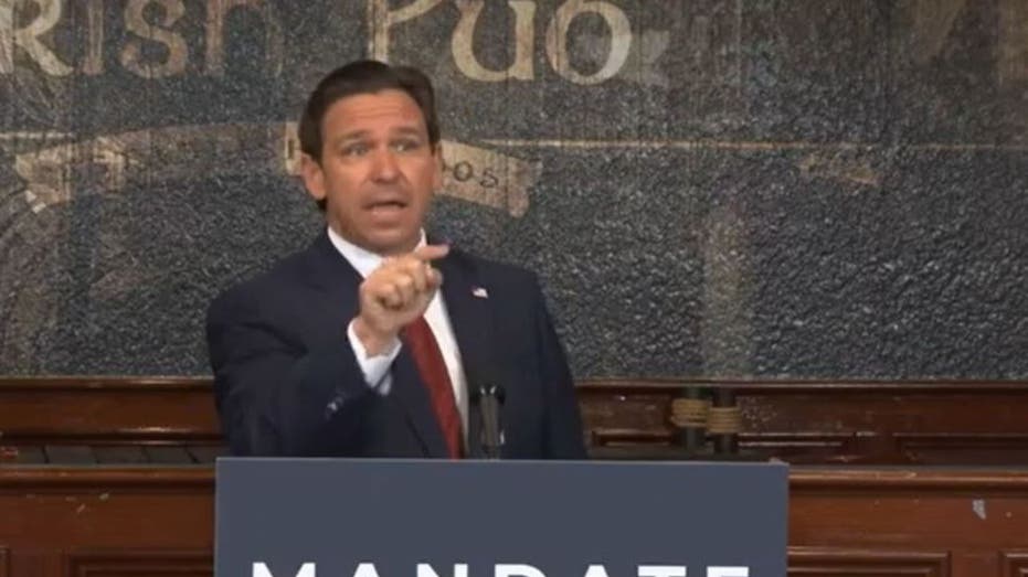 DeSantis rips heckler blaming him for Jacksonville shooting: ‘That is such nonsense’