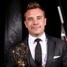 General Hospital star Billy Miller poses with Emmy Awards