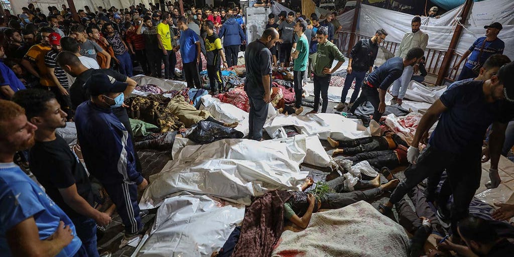 Hundreds killed in blast at Gaza Strip hospital; Israel says Islamic Jihad