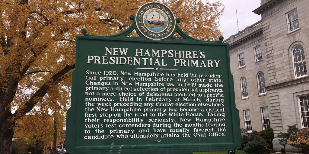 New Hampshire holds to tradition, thumbs its nose at President Biden - Vimarsana News
