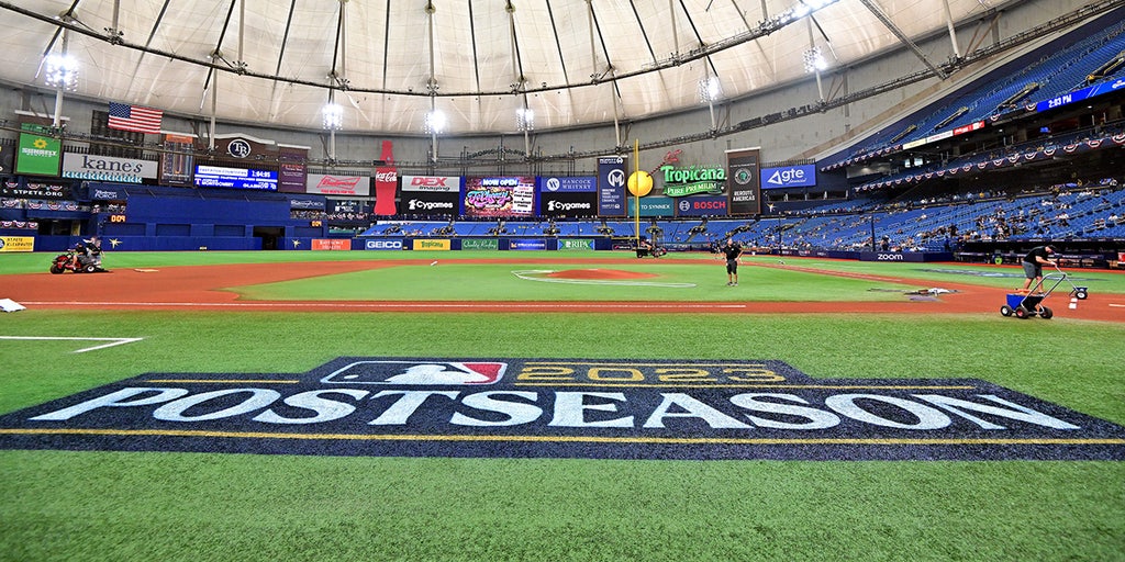 2019 Tampa Bay Rays Team Photo at Tropicana Field