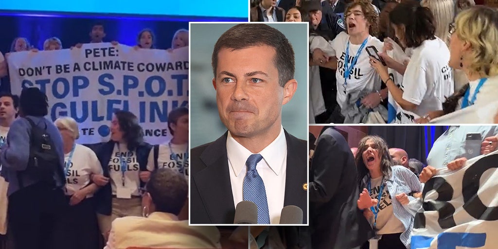 Pete Buttigieg chased from event by climate protesters chanting 'Stop Petro Pete' - Vimarsana News