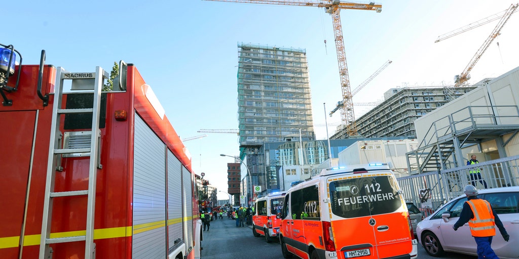 4 construction workers reported dead in Germany after 8-story scaffolding collapse