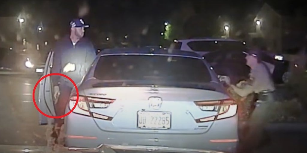 Illinois State Police dashcam captures moment Chicago murder suspect fires shots at officer