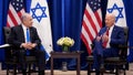 FILE - President Joe Biden meets with Israeli Prime Minister Benjamin Netanyahu in New York, Wednesday, Sept. 20, 2023.