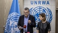 Philippe Lazzarini, Commissioner-General of the United Nations Relief and Works Agency for Palestine Refugees in the Near East (UNRWA) holds press conference in Jerusalem on October 27, 2023. - Fox News