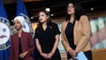 Rep. Alexandria Ocasio-Cortez, D-N.Y., Rashida Talib, D-Mich., and Ilhan Omar, D-Minn., have irked supporters of Israel on both sides of the political aisle since Hamas&rsquo; devastating terror attacks on Oct. 7 that saw hundreds of civilians brutally slaughtered, including women, children and babies.
