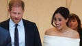 Prince Harry and Meghan Markle arrive at World Mental Health Day Summit in New York.