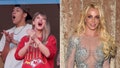 Taylor Swifts fans were concerned for her safety after she was photographed in the same suite as Jackson Mahomes. Britney Spears explains why she loves to go nude on social media.