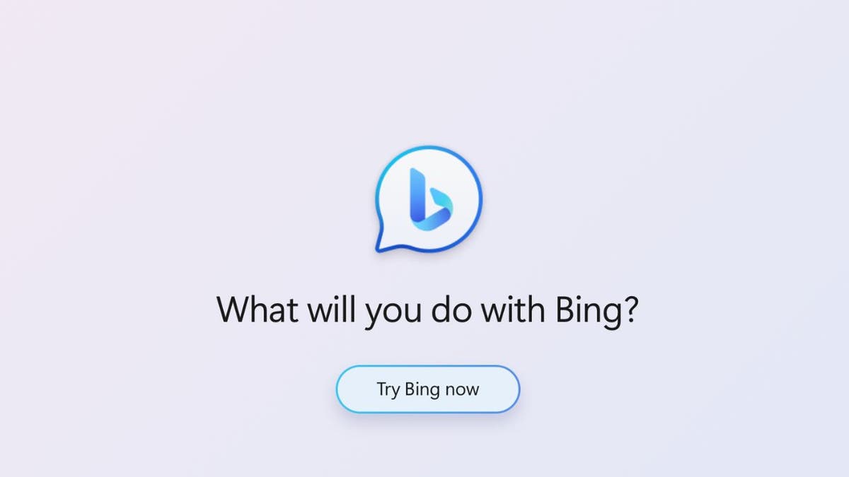 Screenshot of BingChat.