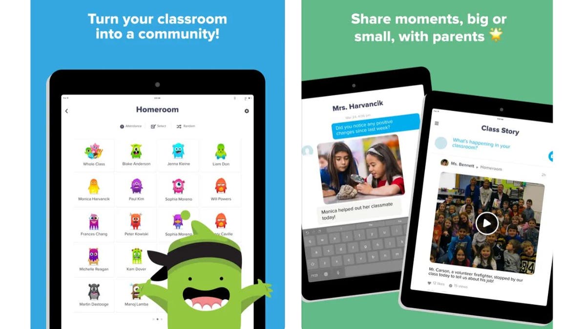 Class Dojo app