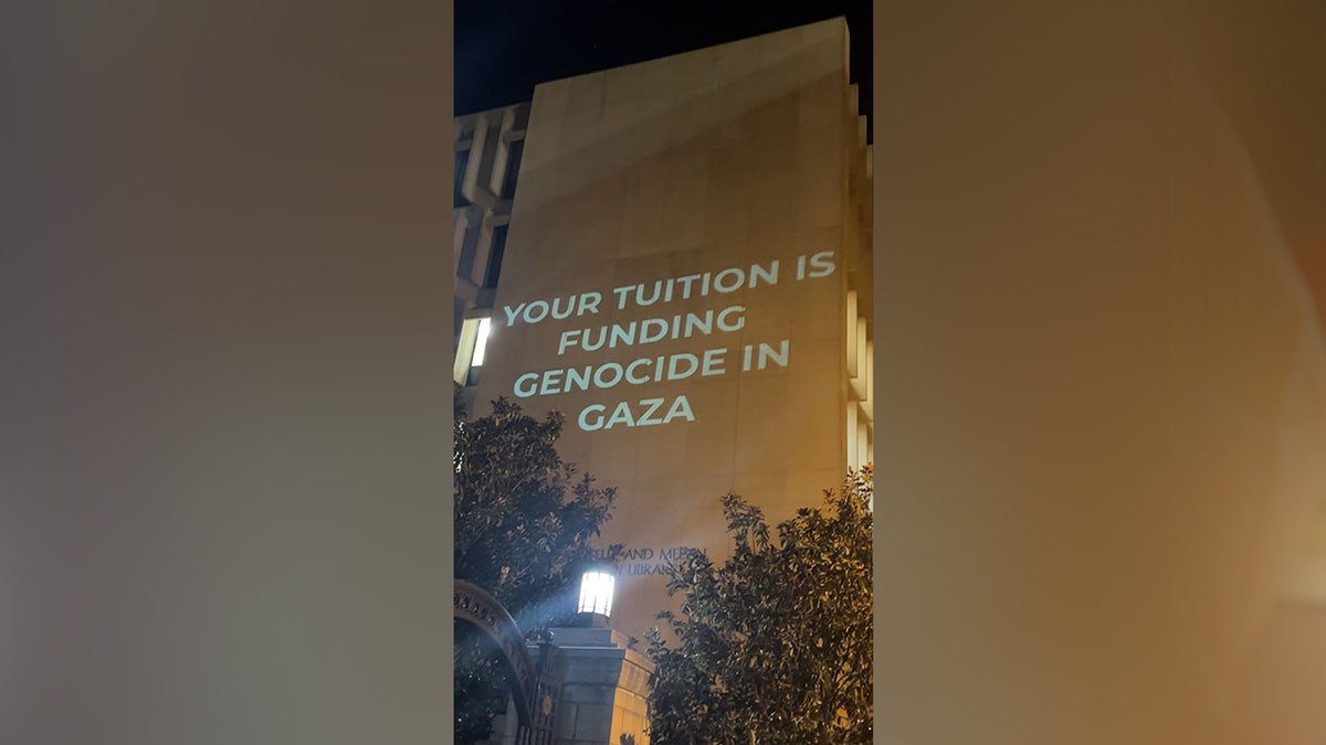 "Your Tuition is Funding Genocide in Gaza."