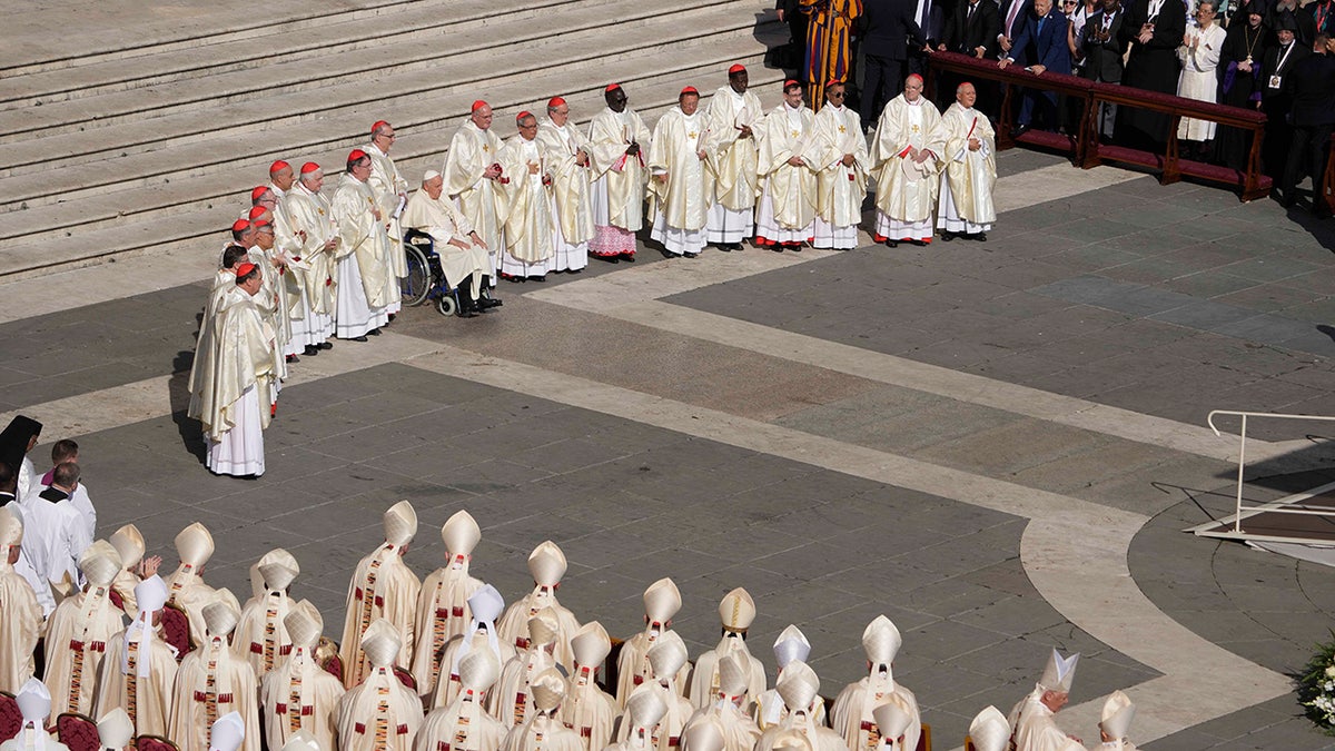 Francis at Vatican gathering