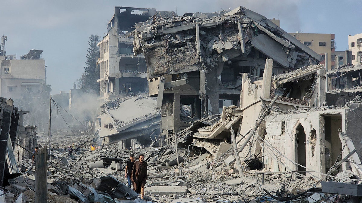 Gaza rubble