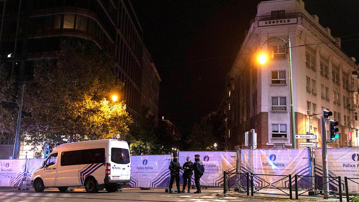 Police in brussels