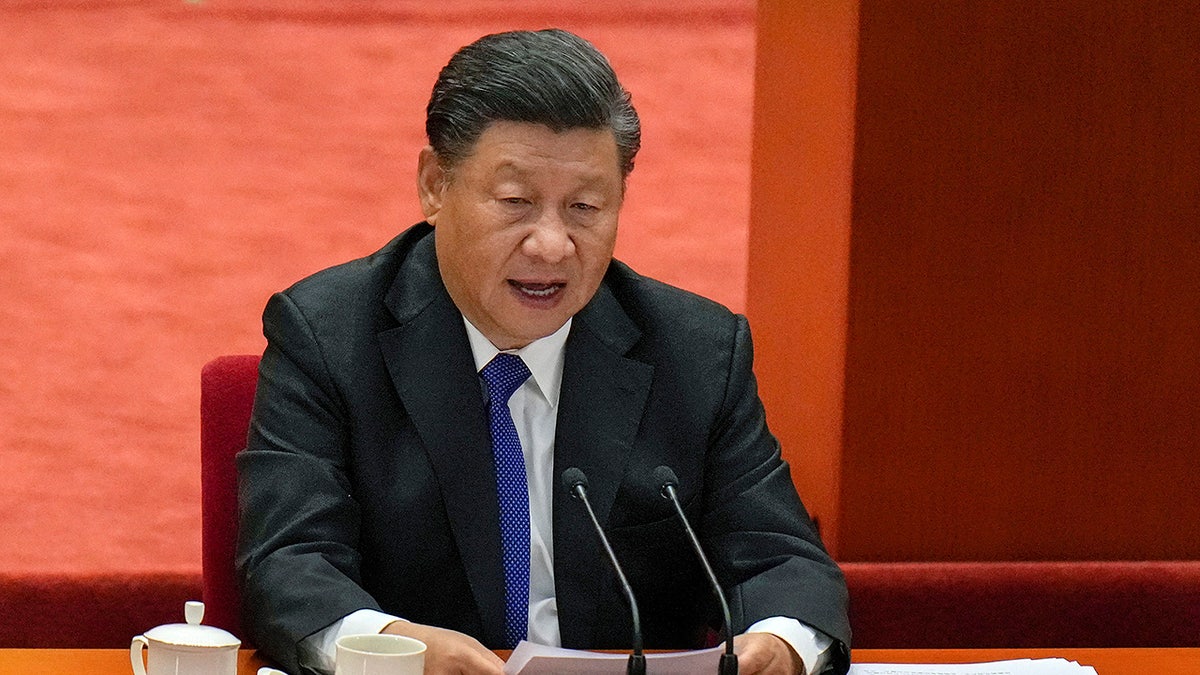 Xi Jinping speaking