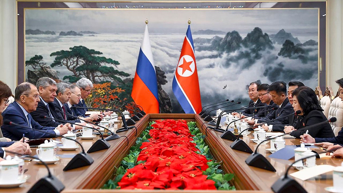 Russian and North Korean officials