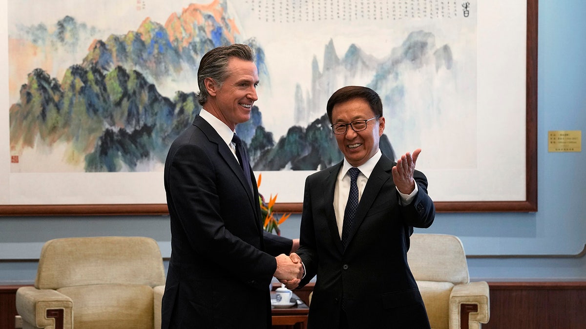 Newsom meets with Chinese VP Han