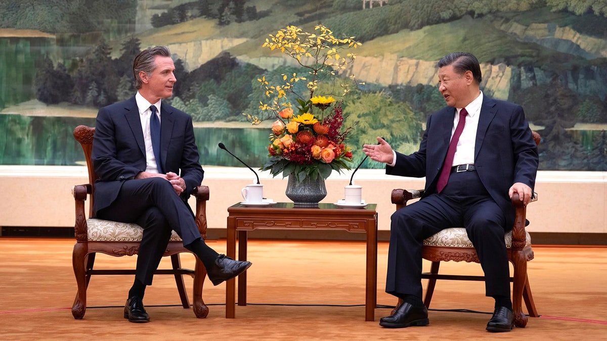 Newsom sits down with Xi in California