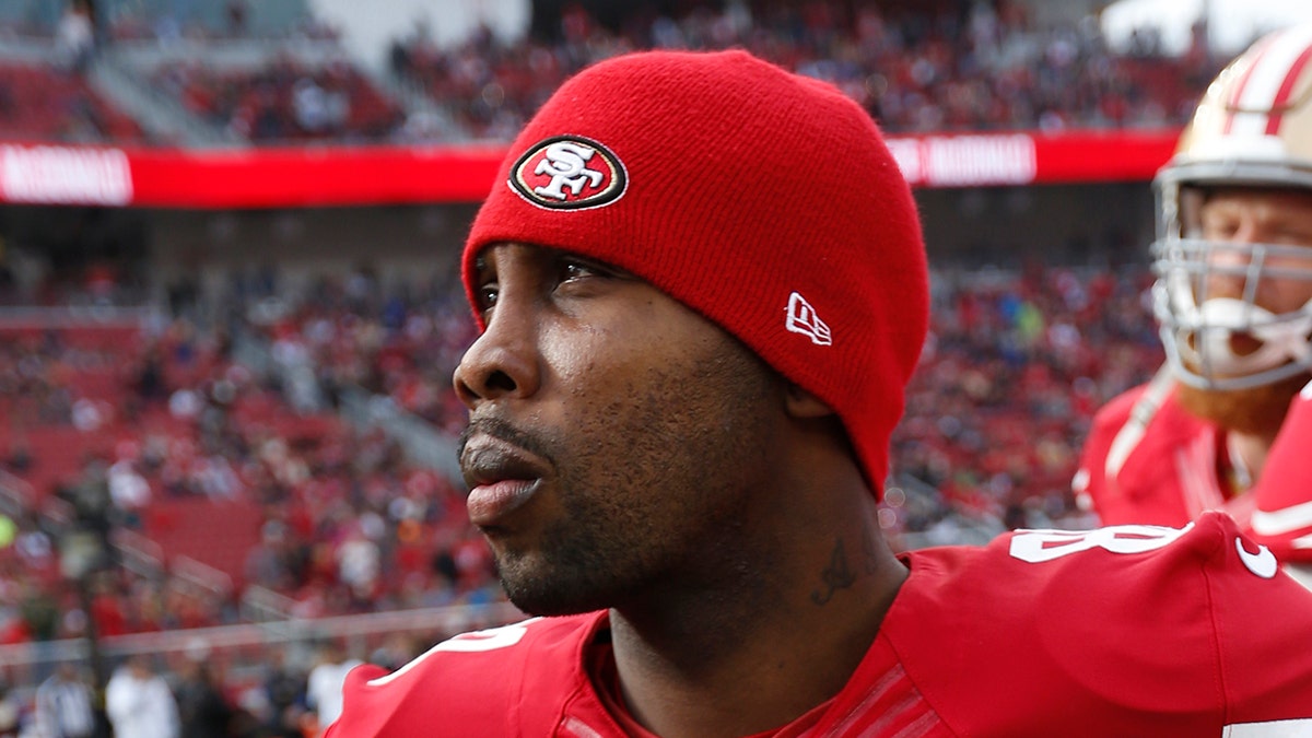 Anquan Boldin on field