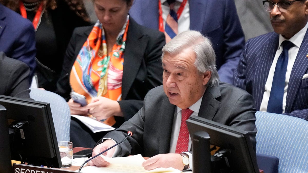 United Nations Secretary-General Antonio Guterres