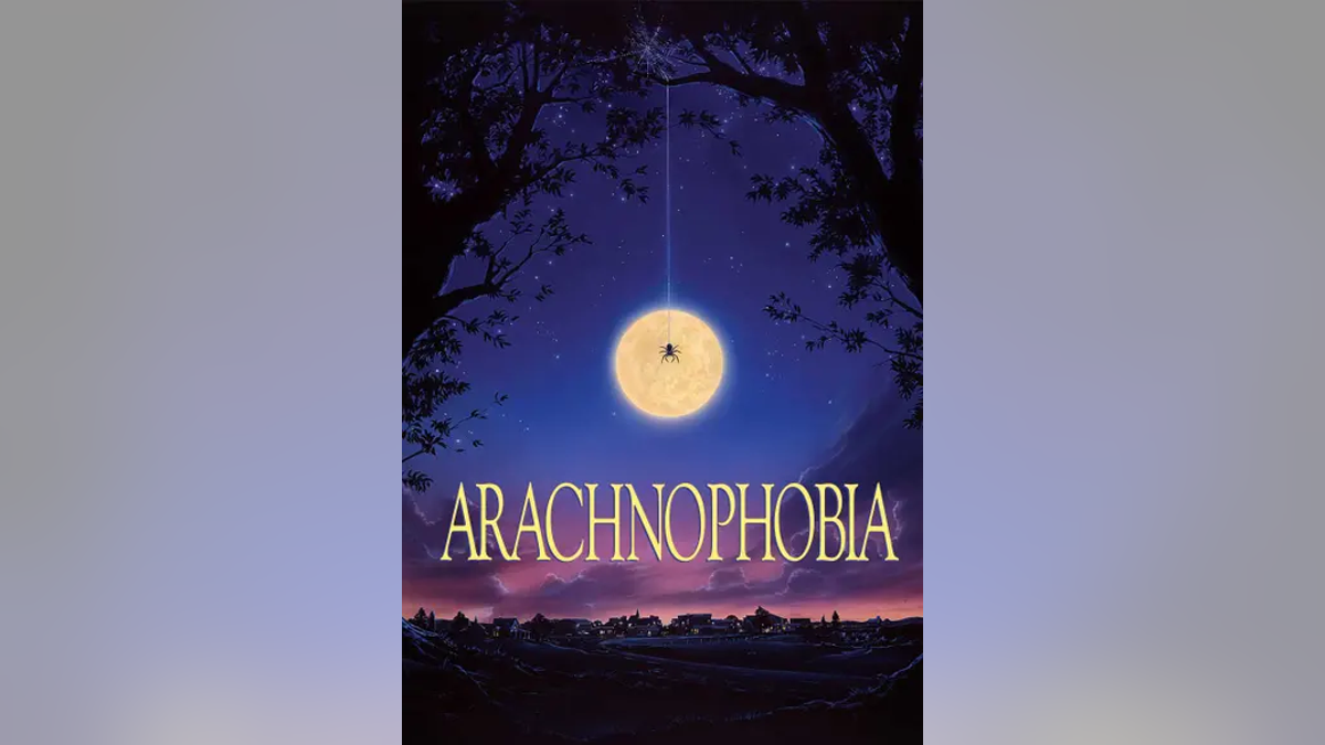 Movie poster of "Arachnophobia"