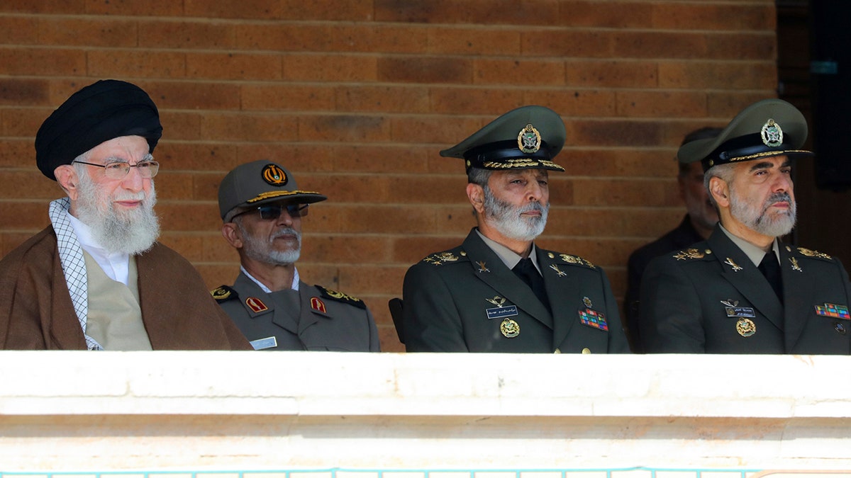 Iran military ceremony in Tehran