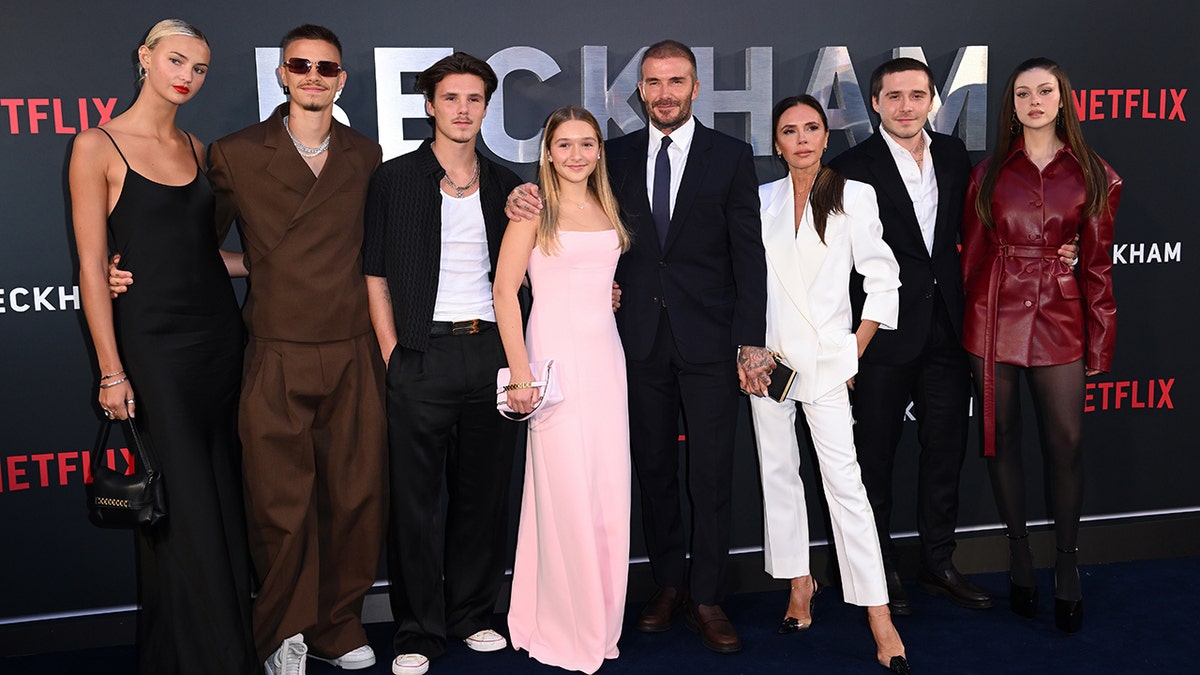 La famiglia Beckham