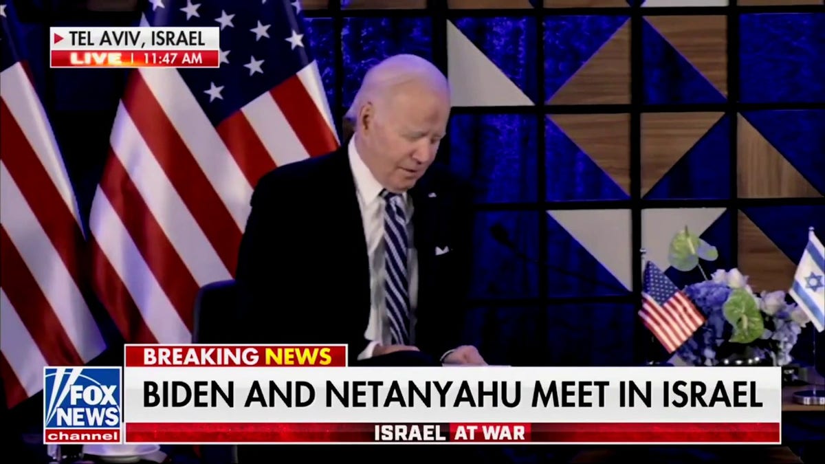 President Biden in Israel