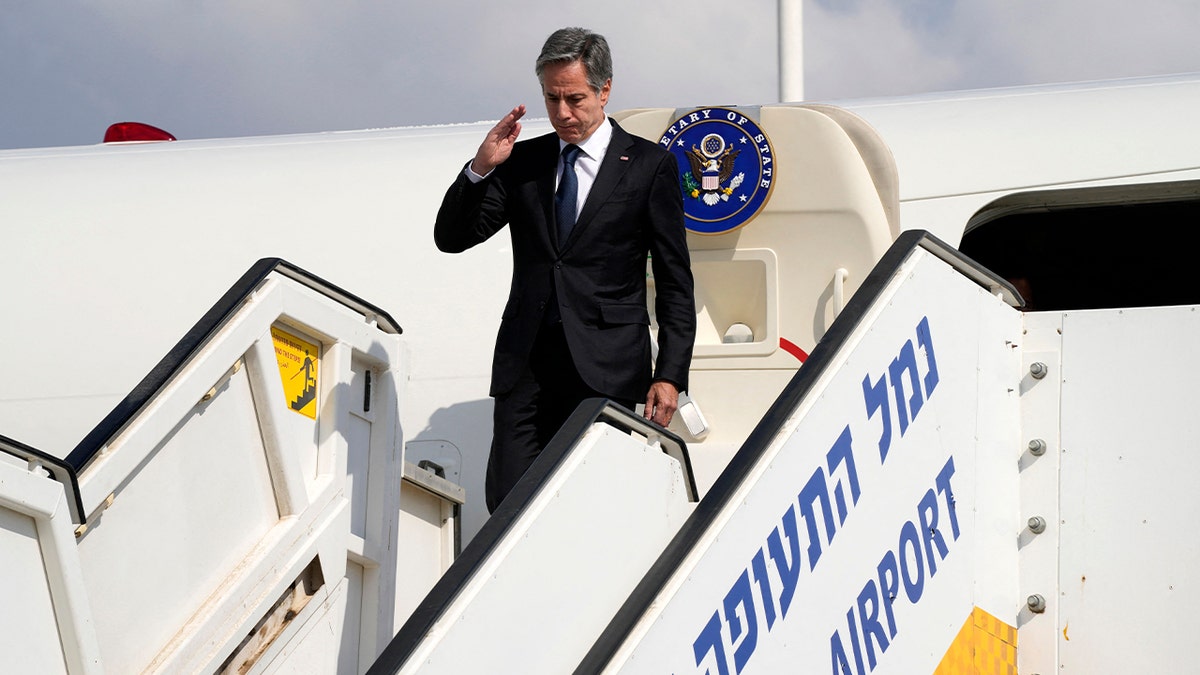 Secretary Of State Blinken Arrives In Israel In Show Of Solidarity ...