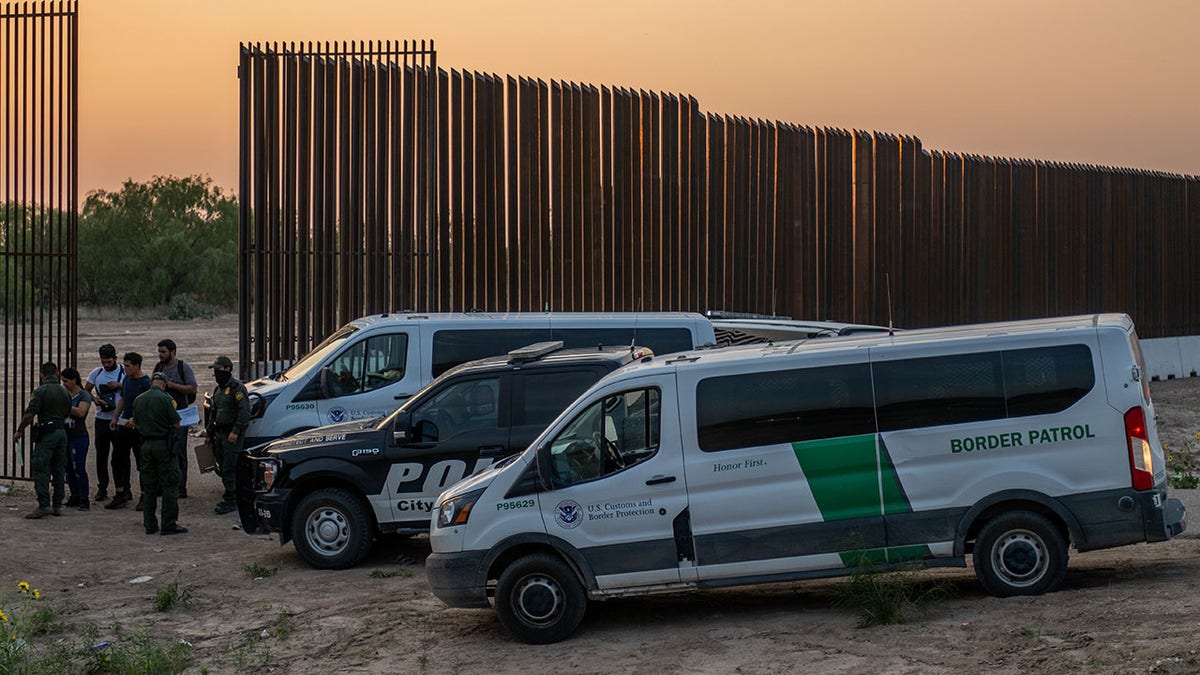 Migrants apprehended by Border Patrol