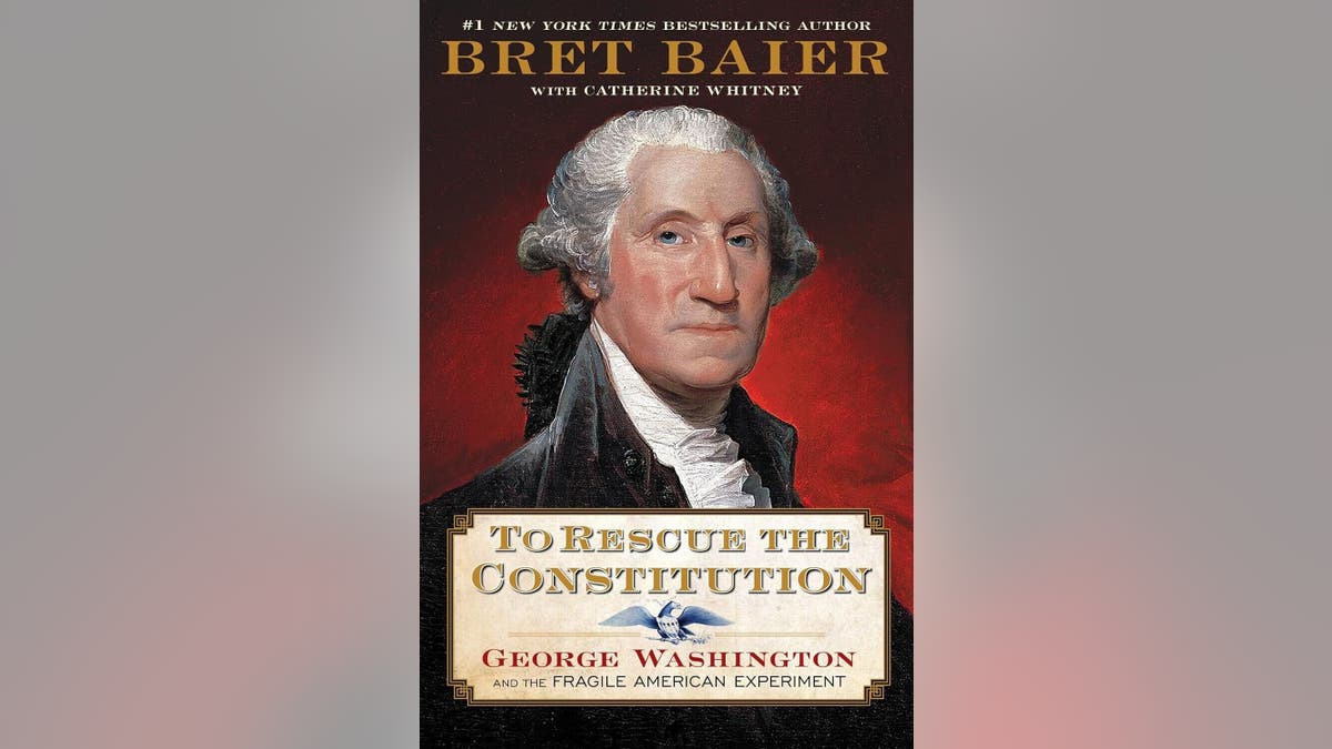 Book cover Bret Baier George Washington book