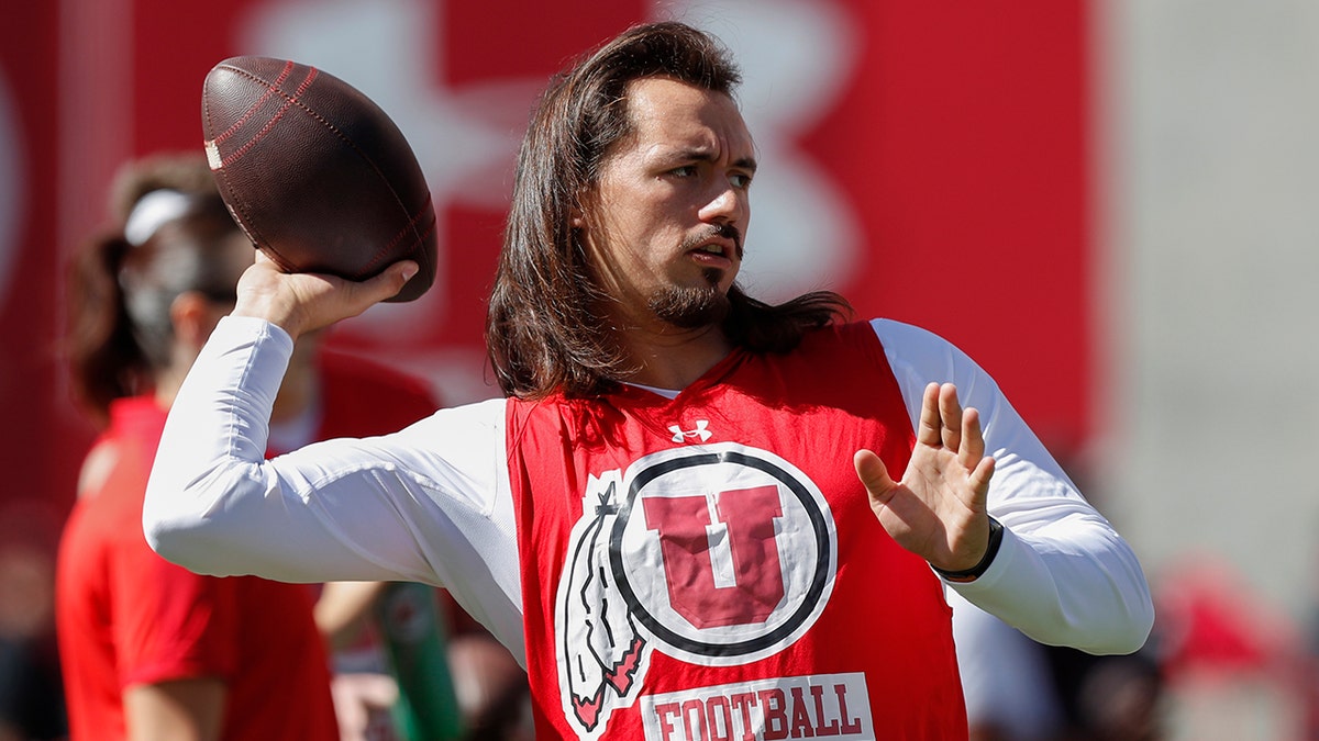 Utah shuts down Cam Rising as star quarterback continues to rehab horrific knee injury | Fox News
