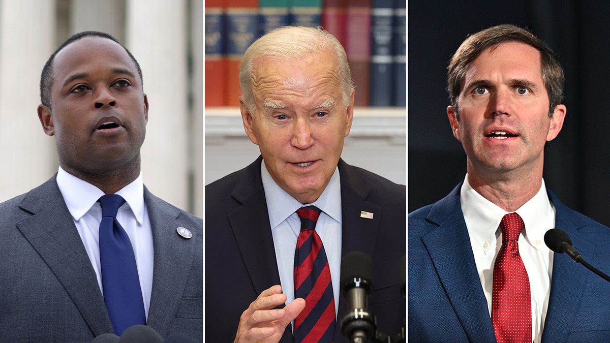 Kentucky gubernatorial candidates and Biden