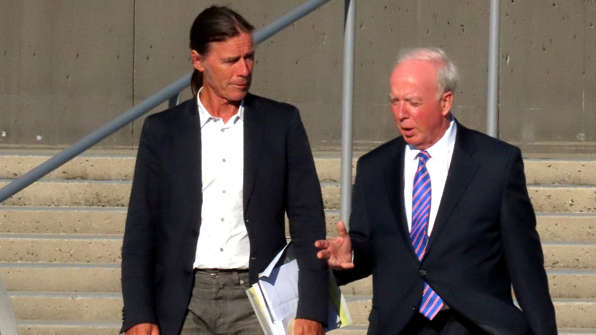 Christopher Winkler outside court Getty