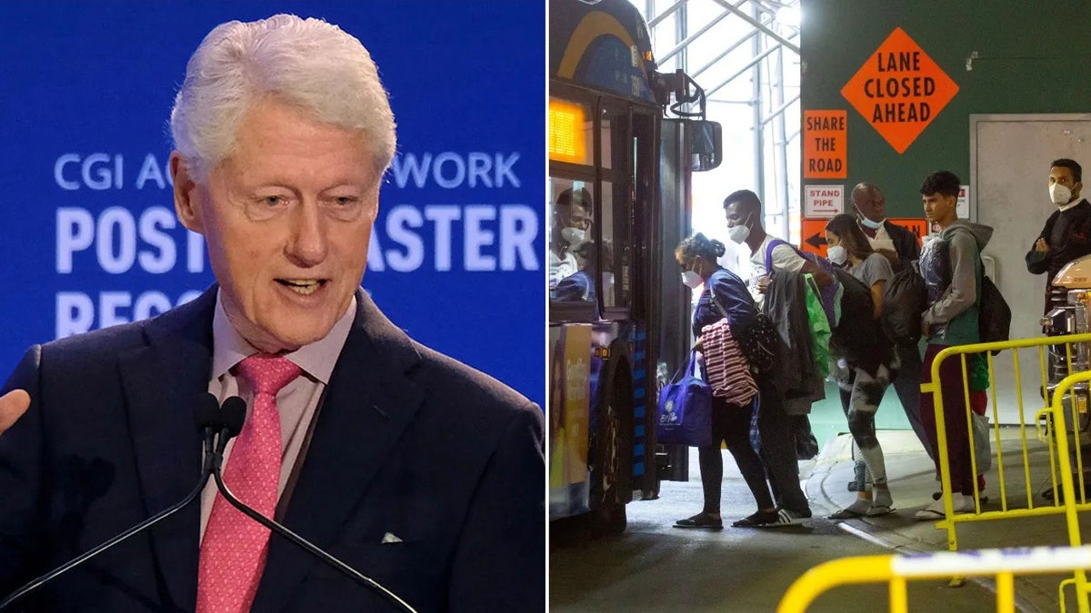 Bill Clinton, NYC migrants