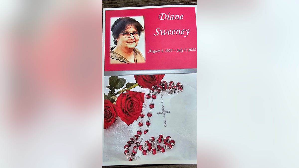 Diane Sweeney funeral paper