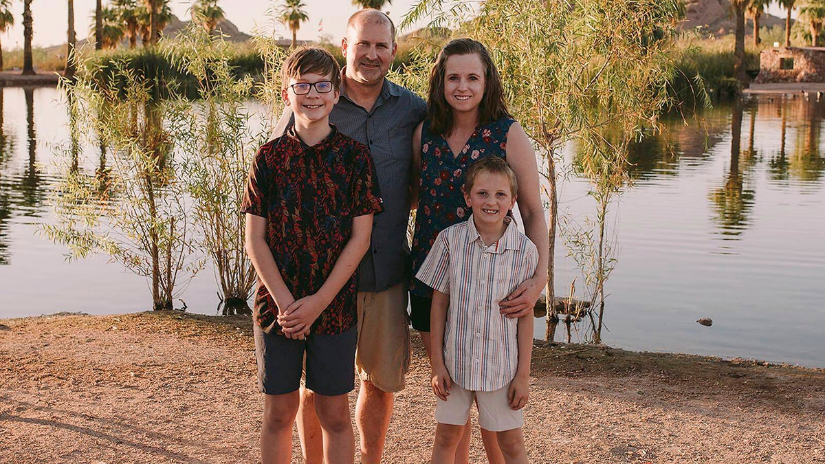 Doug Larsen and family