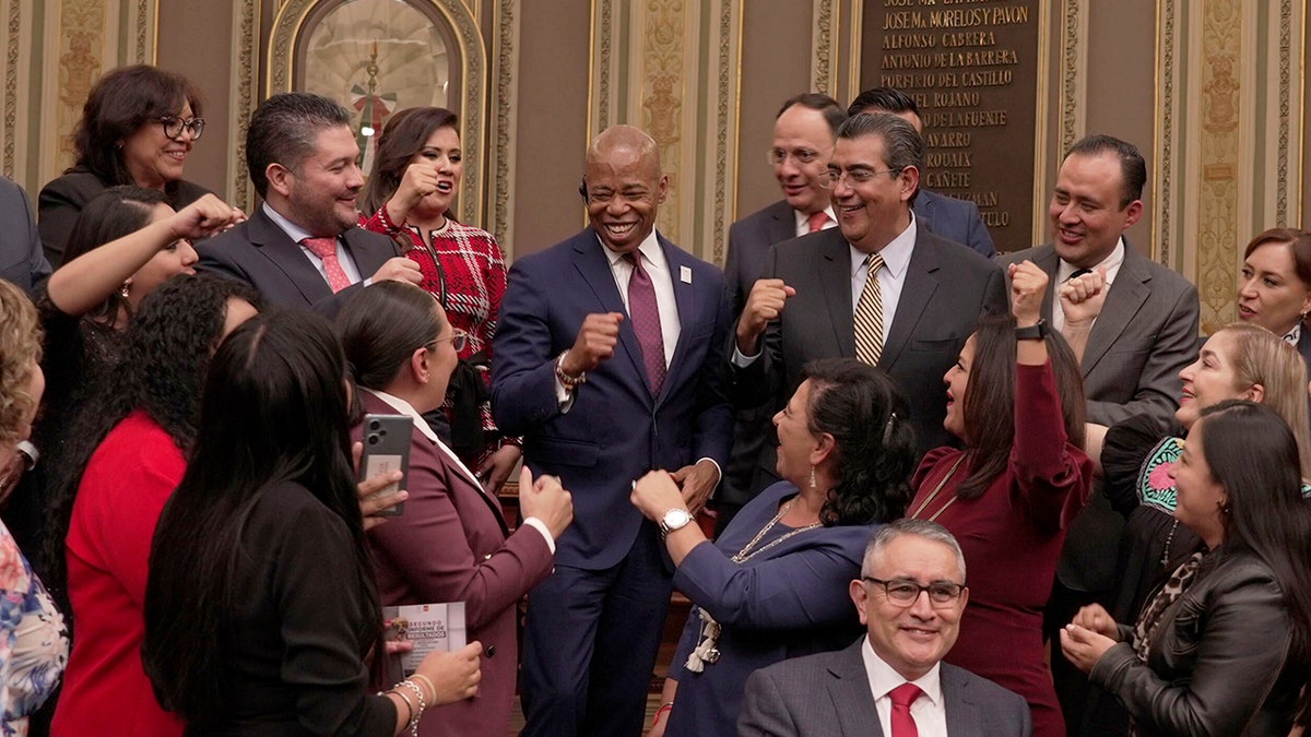 NYC Mayor Eric Adams in Mexico