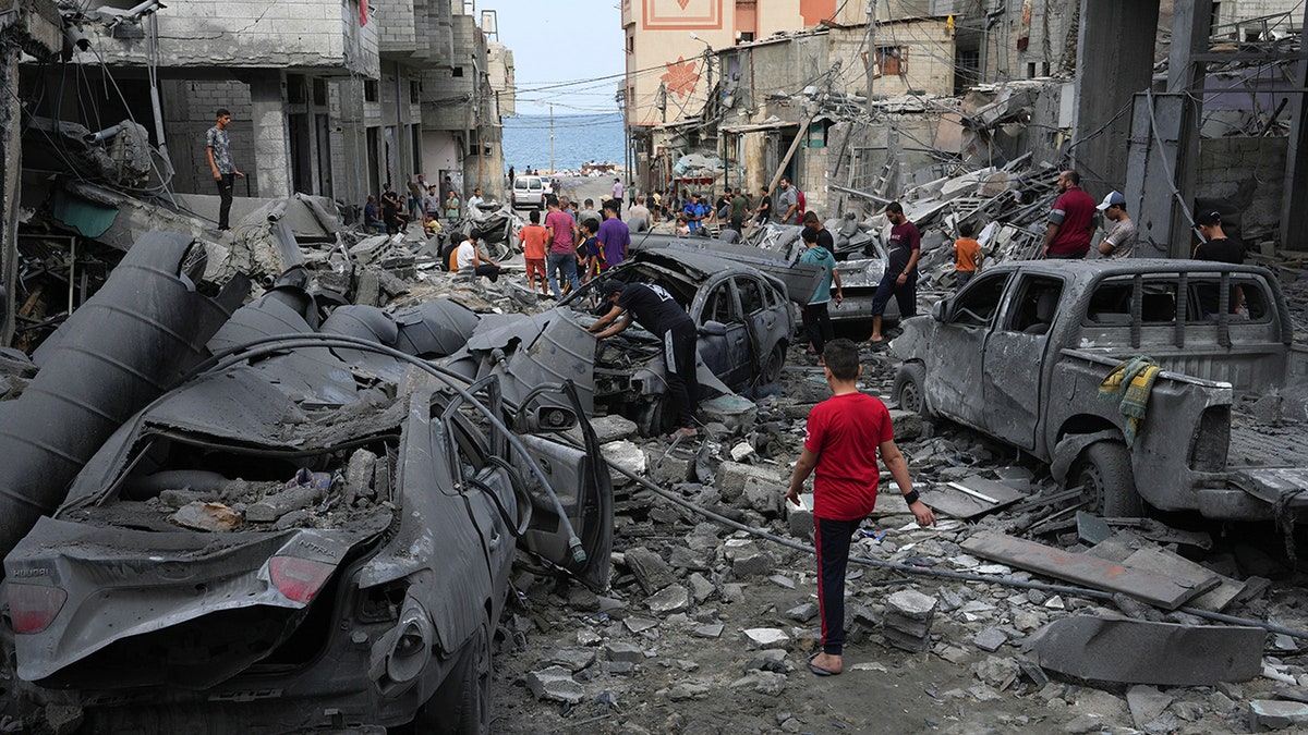 Airstrike on Gaza City