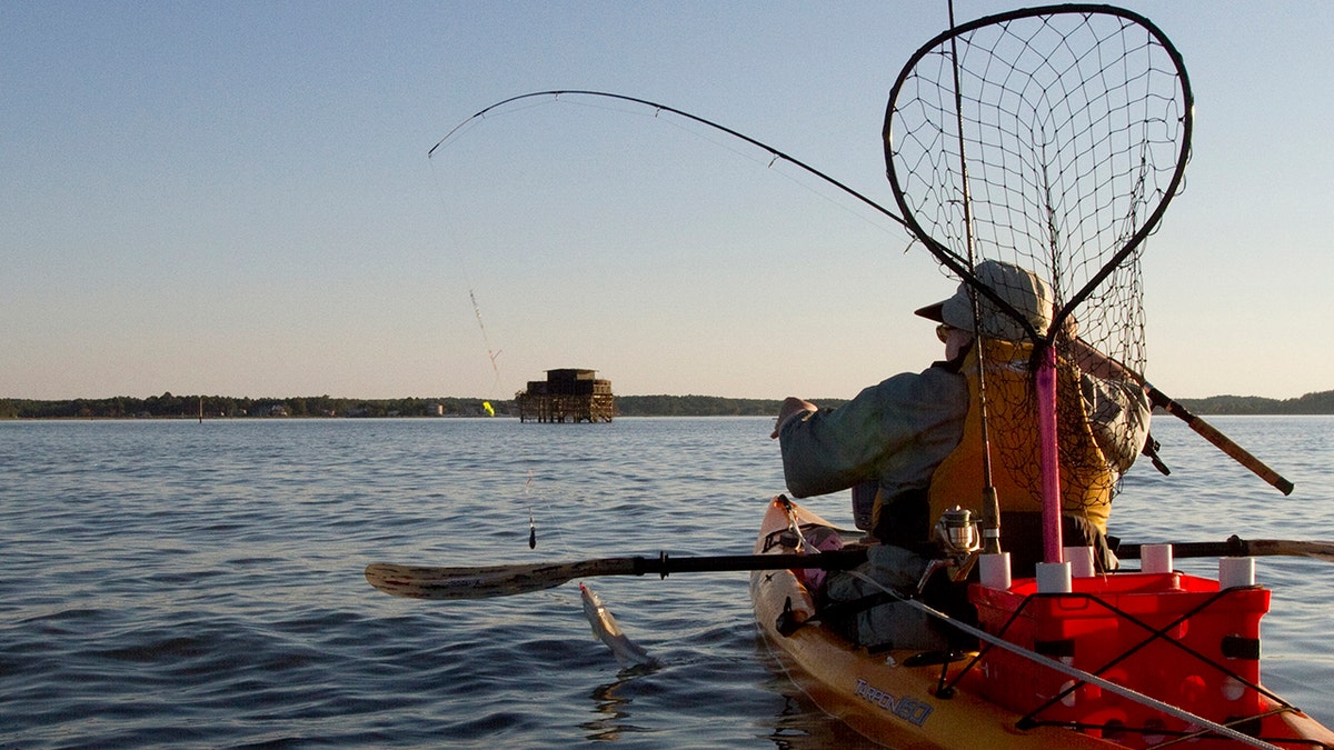 Person on a kayak