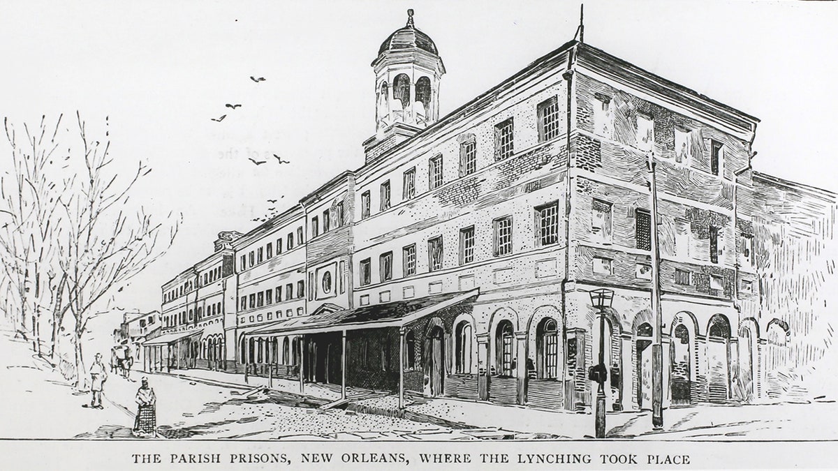 New Orleans 19th-century prison