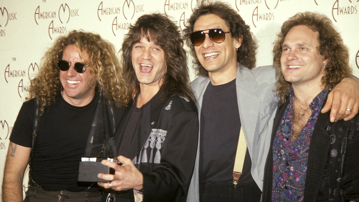 Van Halen at a music awards show