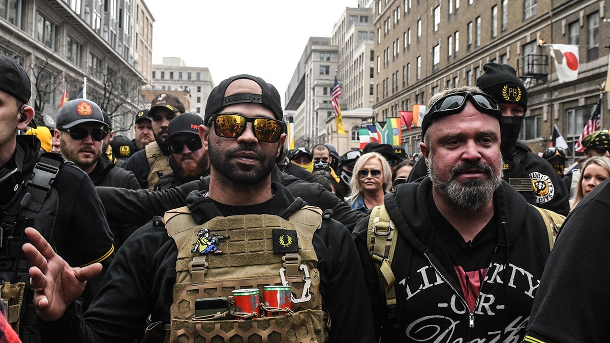 Tarrio in DC with other Proud Boys